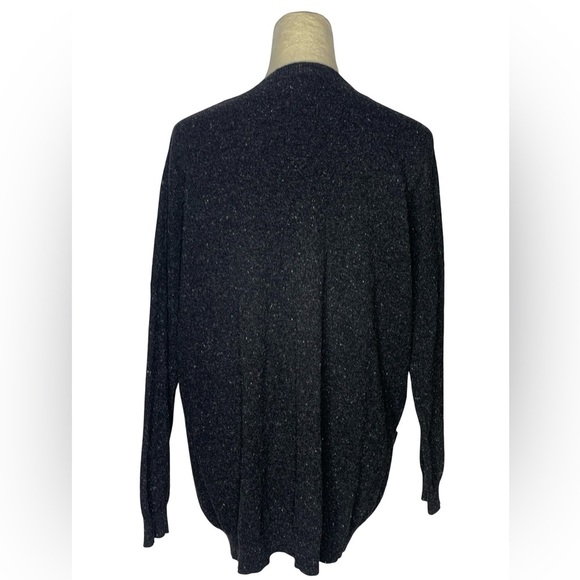 COS Black Speckled Cardigan Sweater - Picture 2 of 5